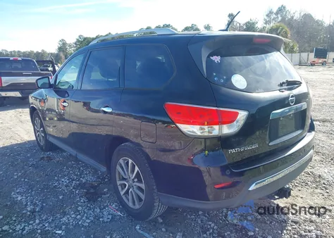 2014 Nissan Pathfinder Sv z USA, uszkodzony, nr VIN 5N1AR2MN1EC732103